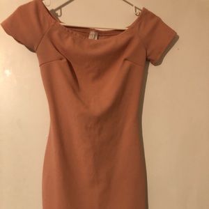 Small blush Bodycon dress